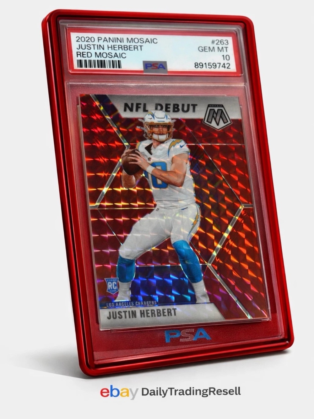 PSA Graded Card Aluminum Magnetic Case Holder Slab Protector Display - No Card